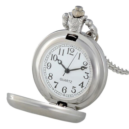 reloj de bolsillo runas plata