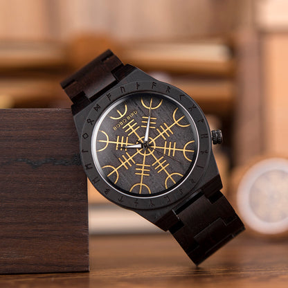 reloj nordico negro