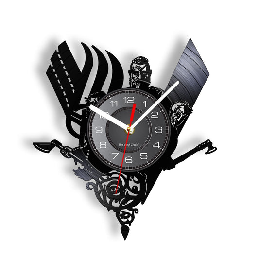 reloj de pared vikings