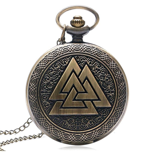reloj de bolsillo valknut
