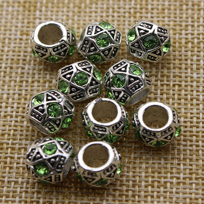 Perlas de Barba Piedras Preciosas Verdes