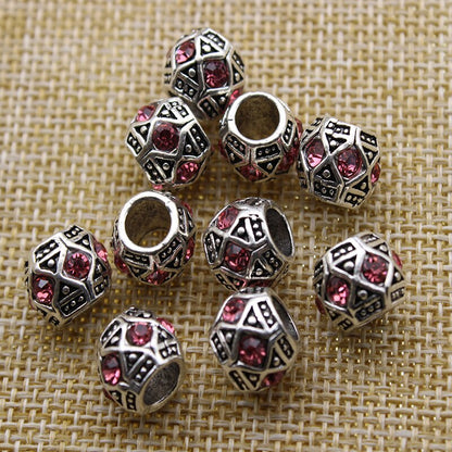 Perlas de Barba Piedras Preciosas Rosas