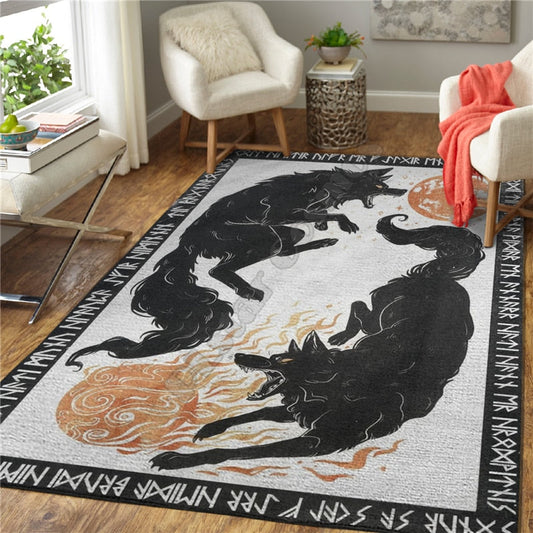 Alfombra Vikinga Lobos