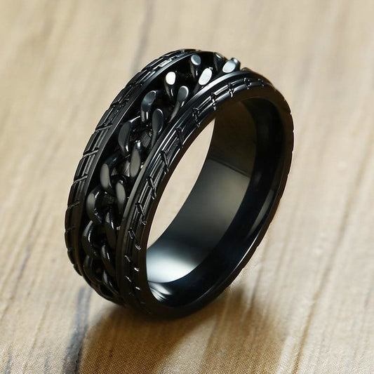 anillo vikingo cadena