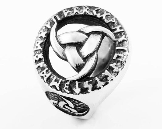 anillo cuerna de odin 