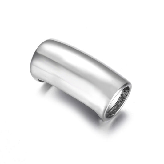 anillo de barba plata