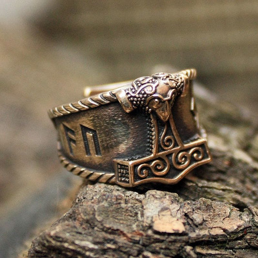 anillo martillo de thor