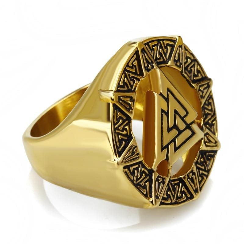 anillo de vikingo valknut