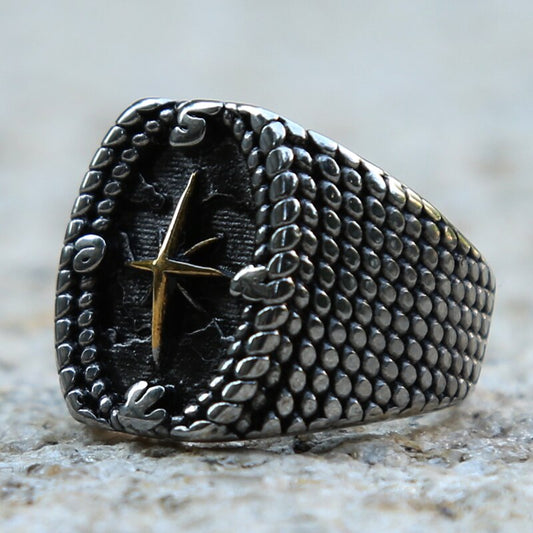 Anillo Vikingo Brújula