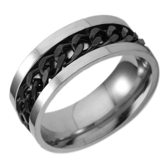 anillo vikingo cadena