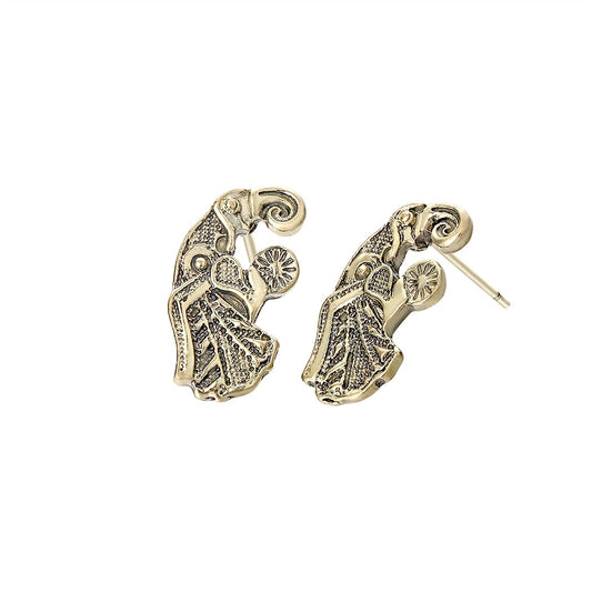 Pendientes Cuervos