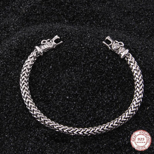 brazalete vikingo plata