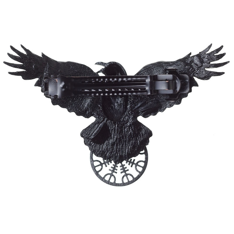 Broche Cuervo Negro