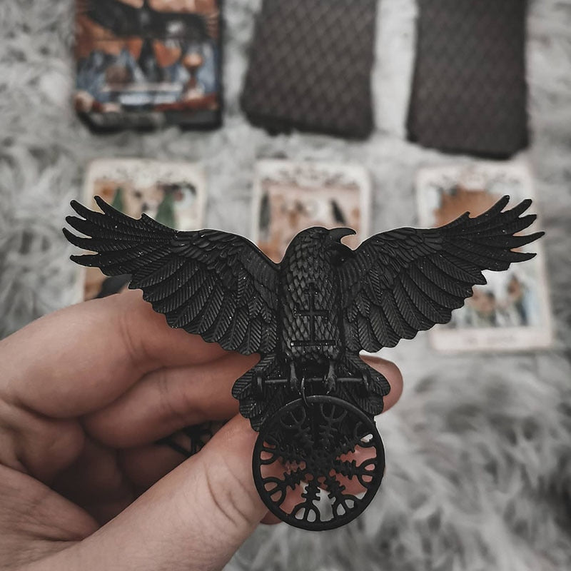Broche Cuervo Vikingo