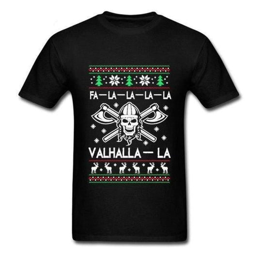camiseta valhalla navidad