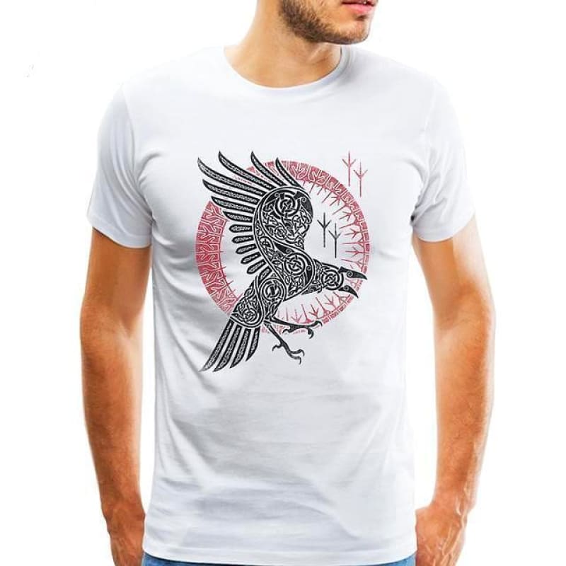 camiseta vikinga cuervo