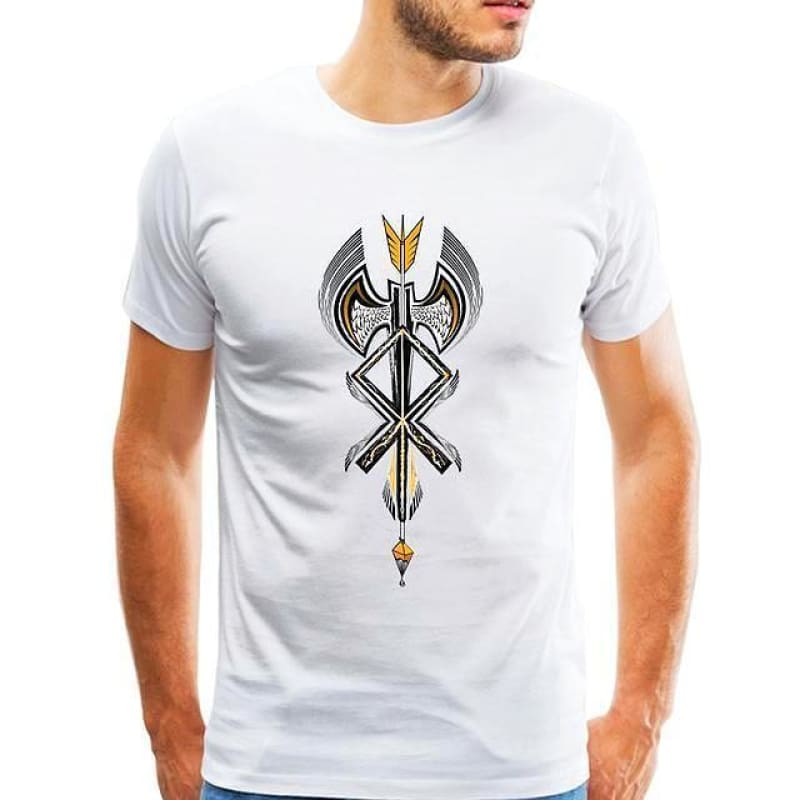 camiseta vikinga flecha