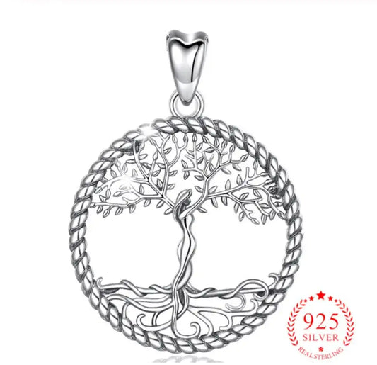 Colgante Árbol del Mundo Plata