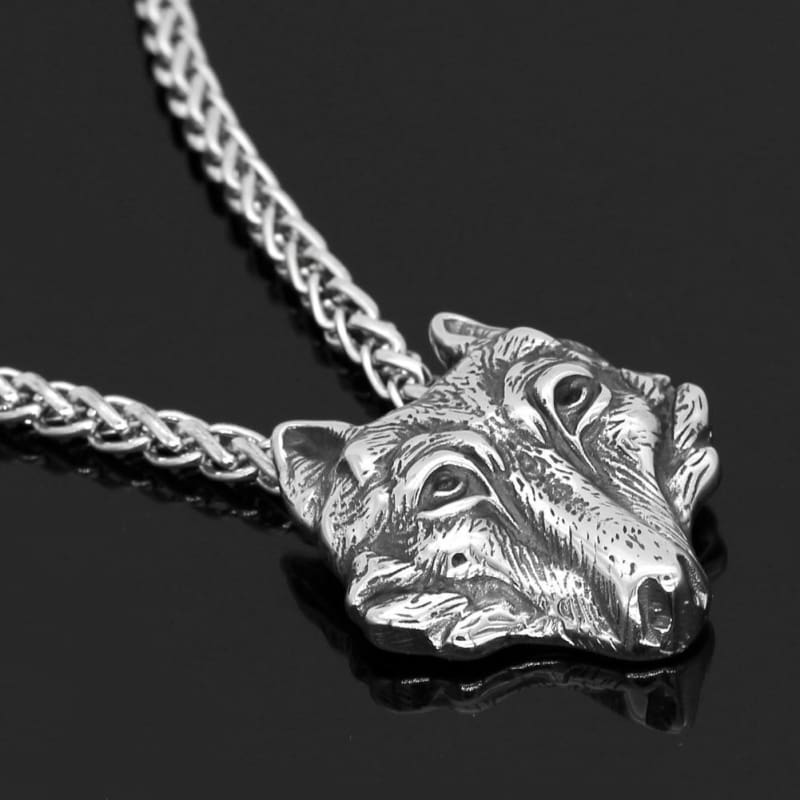colgante lobo vikingo