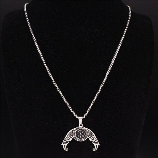 Collar Cuervo Vegvisir