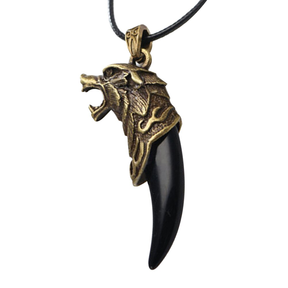 collar diente lobo