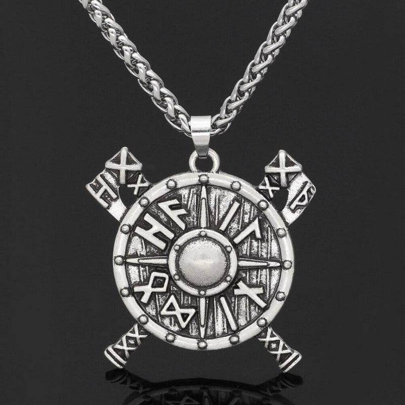 colgante escudo vikingo