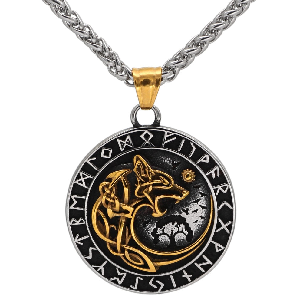 colgante lobo fenrir