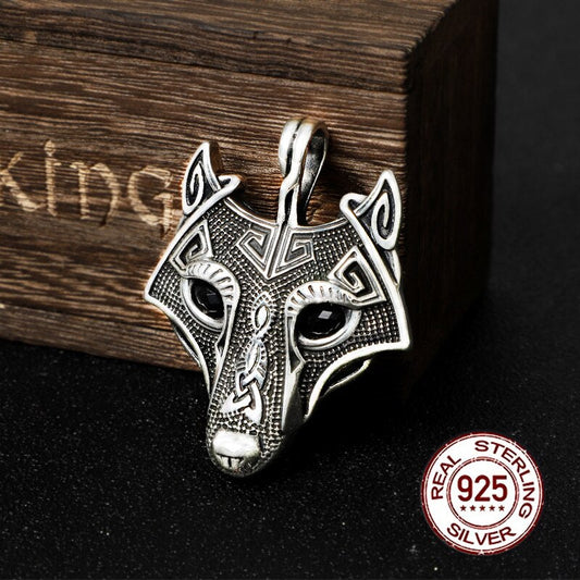Colgante Lobo Plata