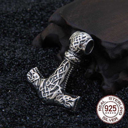 Colgante Martillo de Thor Plata