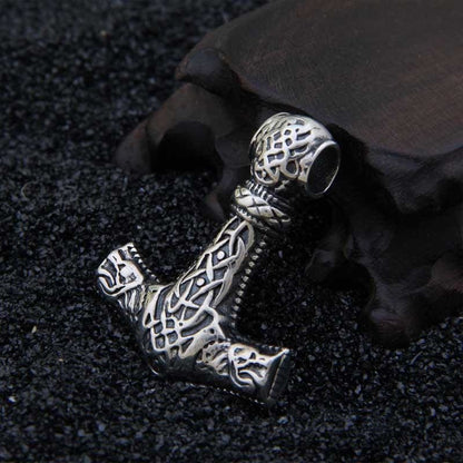 Colgante Martillo Thor Plata