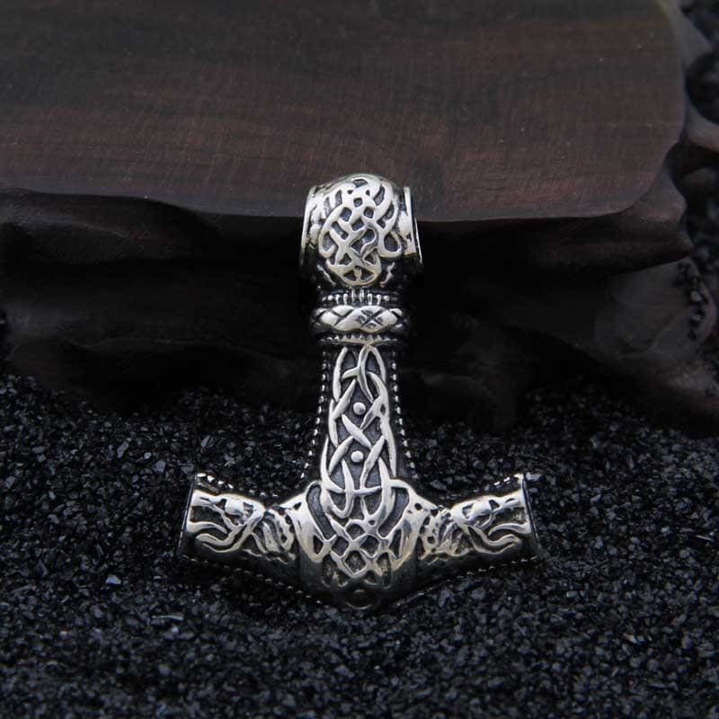 Collar Martillo Thor Plata