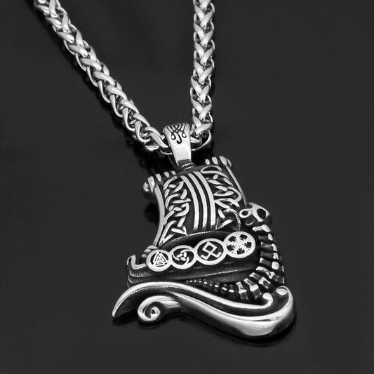 Collar Barco Vikingo
