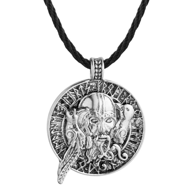 Collar cabeza de odin
