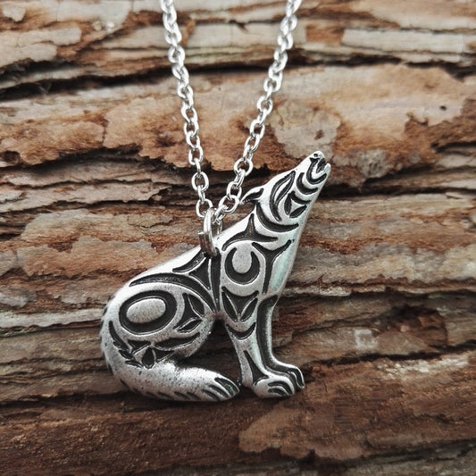 Collar de Lobo Aullando