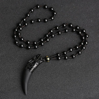 collar cuerno vikingo