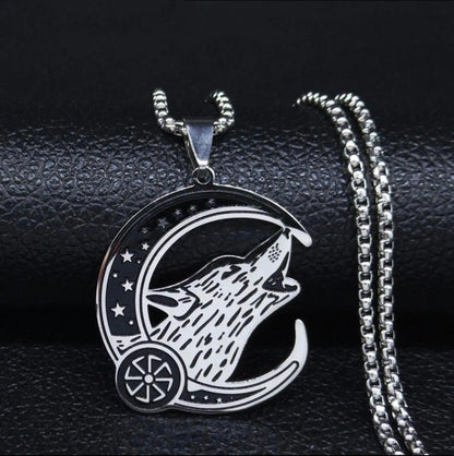 collar hombre lobo