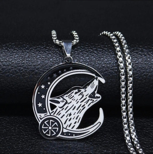 collar hombre lobo