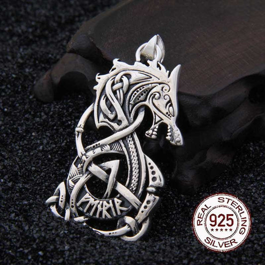 Collar Lobo Plata