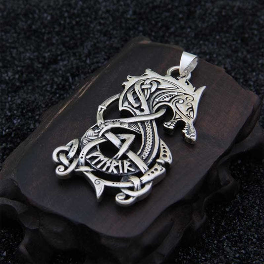 Colgante Lobo Plata