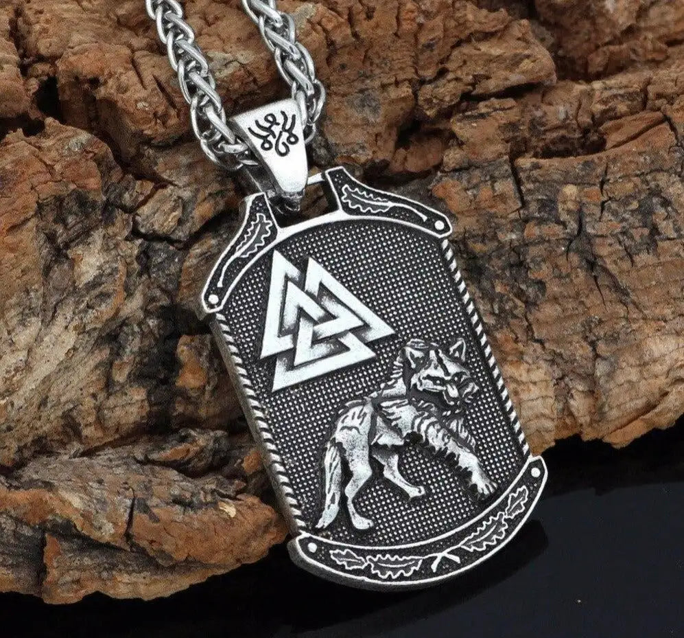 Collar Lobo Valknut