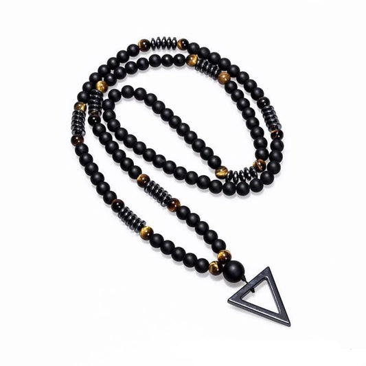 collar ojo de tigre