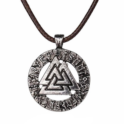 Collar vikingo Valknut