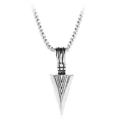 collar vikingo punta lanza