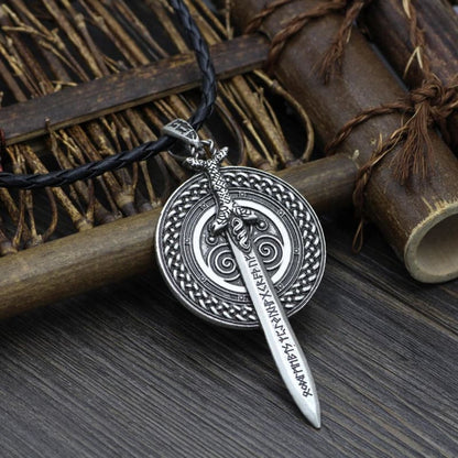 collar espada vikinga