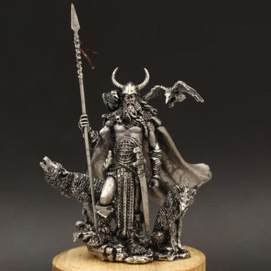 escultura vikinga odin