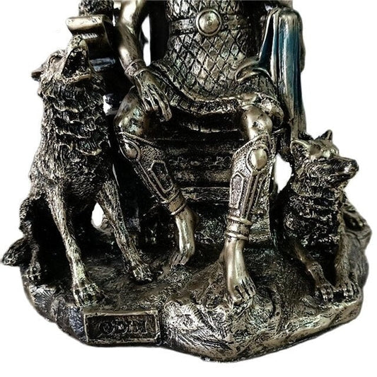 escultura de odin