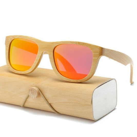 Gafas de Madera - Orange - gafas de madera