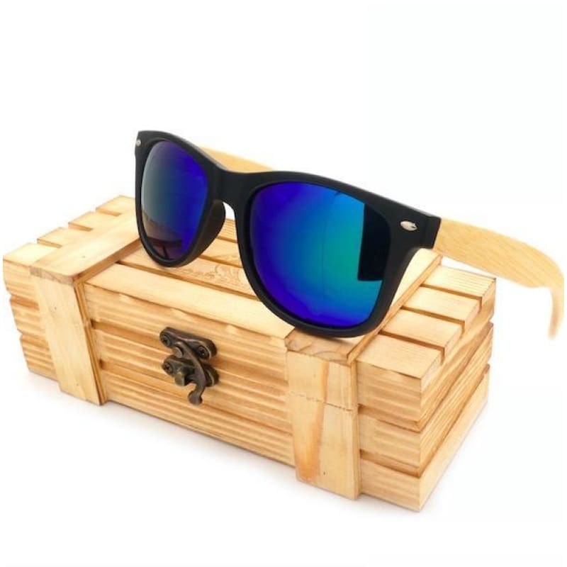 Gafas de sol de madera - Gold - Gafas de sol