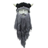 gorro vikingo barba gris