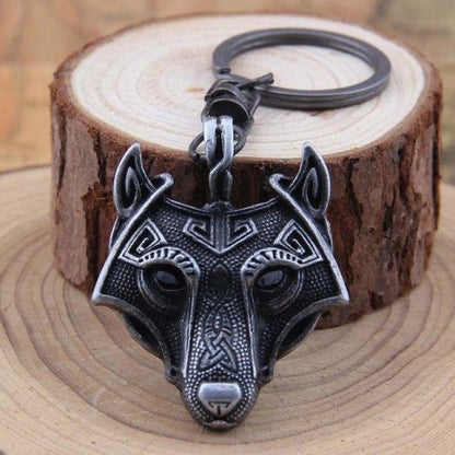 llavero vikingo lobo fenrir